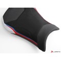LUIMOTO (Technik) M SPORT Rider Seat Cover for the BMW S1000RR (2020+) LUIMOTO (Technik) M SPORT Rider Seat Cover for the BMW S1000RR (2020+)